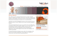 Tablet Screenshot of gcds.tekcollect.com